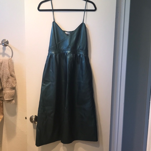 Zara Dresses & Skirts - Metallic Midi Dress C1